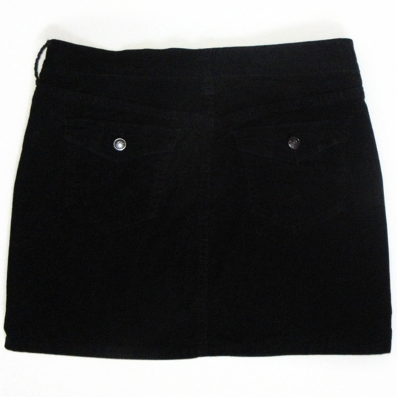 Old Navy Black Skirt Corduroy - Picture 2 of 4